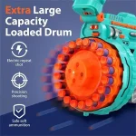 تفنگ تیر ابری شارژی – مدل 1-9937 (Lefan Toys) - تصویر 4