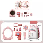 ست آرایشی کوله‌ای دخترانه | Makeup Backpack Set – 13023 - تصویر 4