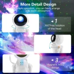 چراغ خواب کهکشانی فضانورد | Astronaut Galaxy Projector - تصویر 3