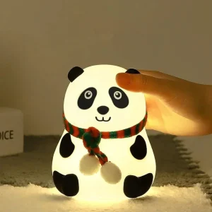 چراغ خواب سیلیکونی مدل پاندا | Panda Night Light