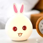 چراغ خواب سیلیکونی مدل خرگوش | Rabbit Night Light - تصویر 5